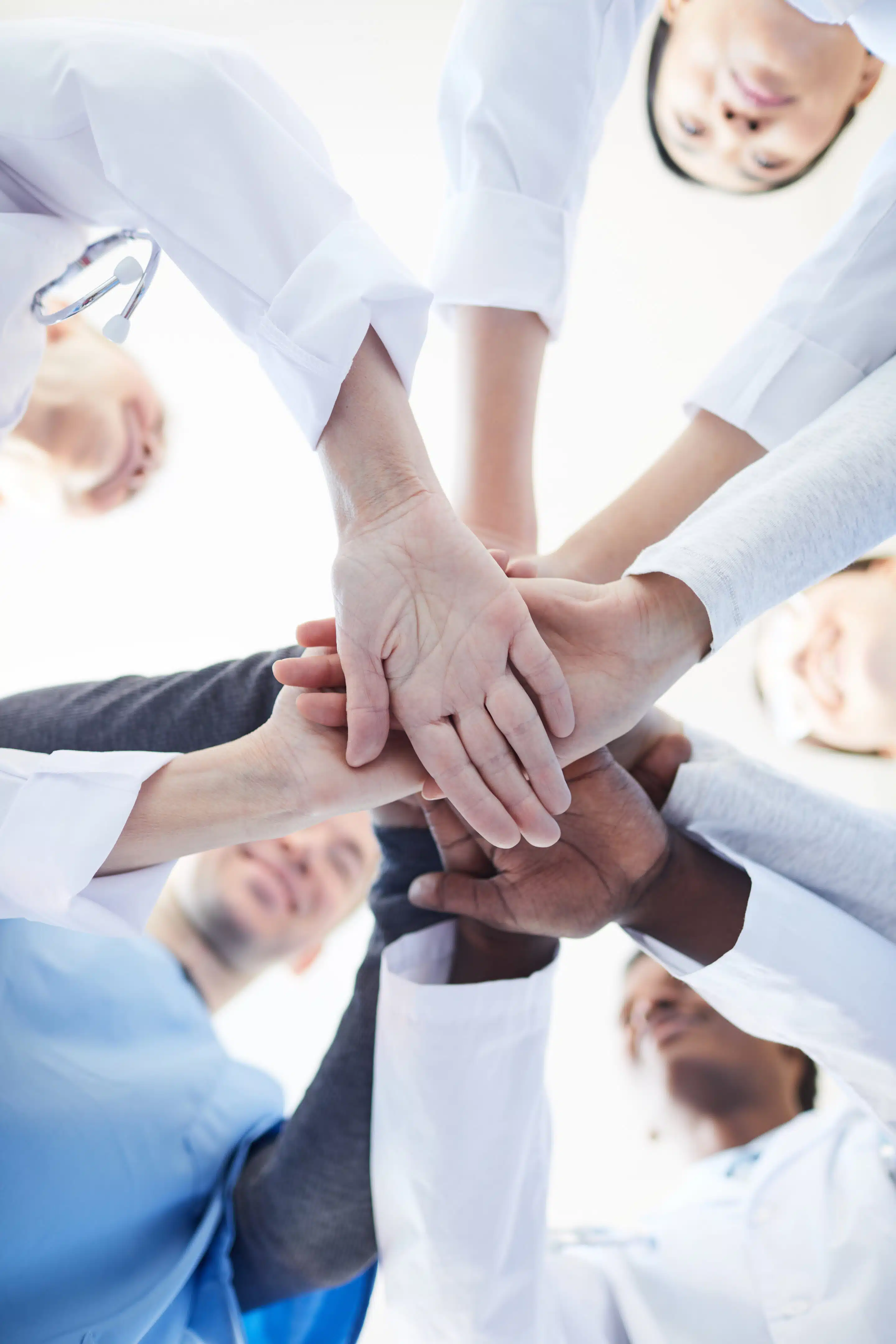 Team of Medical professionals Huddling